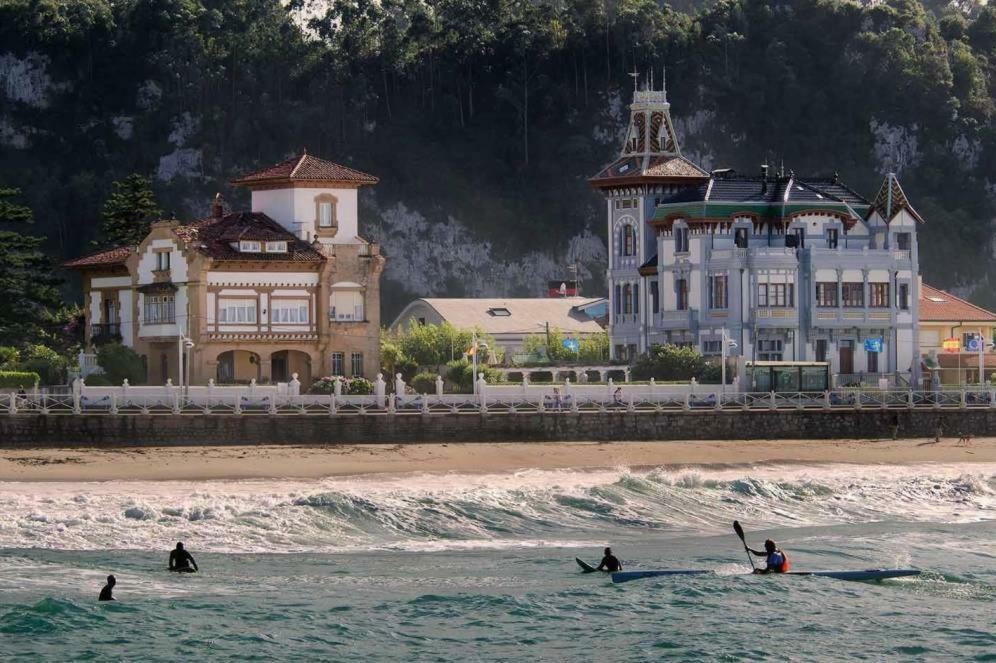 Apartamento Con Vistas Espectaculares Al Rio Sella 里瓦德塞利亚 外观 照片